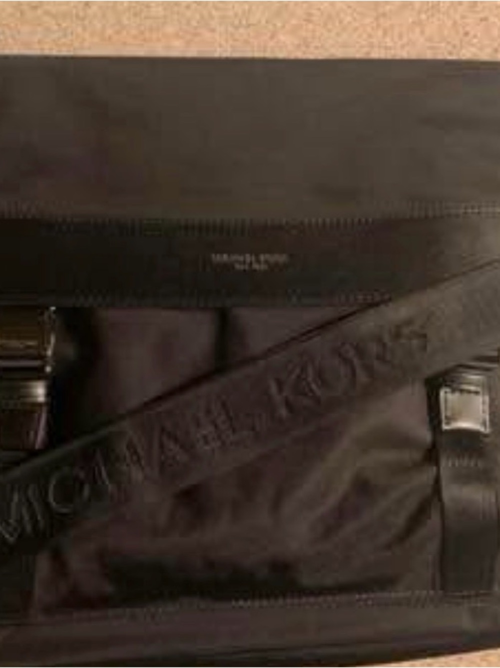 Michael Kors Black Men's Messenger Crossbody Bag